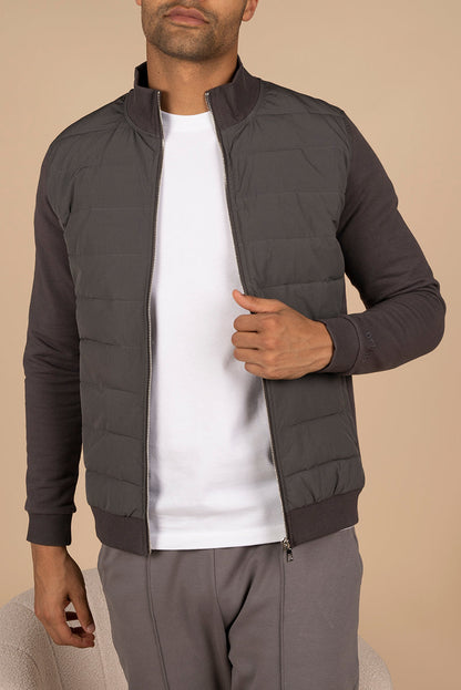 Hybrid Technical Jacket - Charcoal