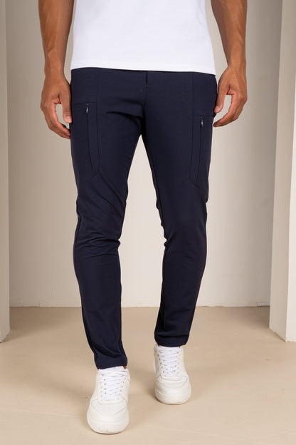 Tailored Tech Cargo Pants - 4 Colours (Stone, Navy, Light Grey, Black) - 4 Pack