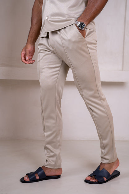 Interlock Tailored Jogger - Stone
