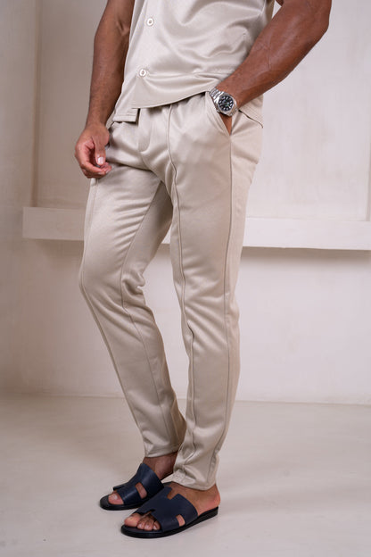 Interlock Tailored Jogger - Stone