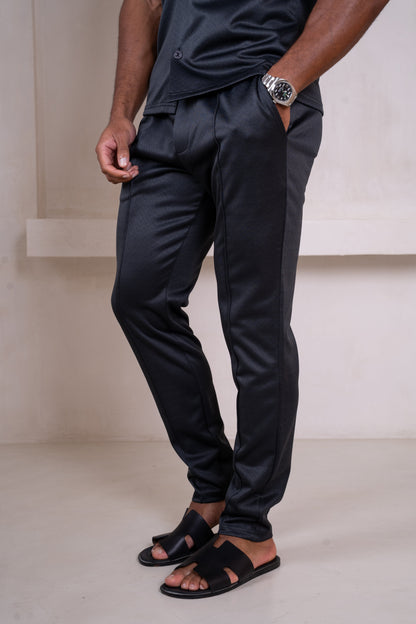 Interlock Tailored Jogger - Charcoal