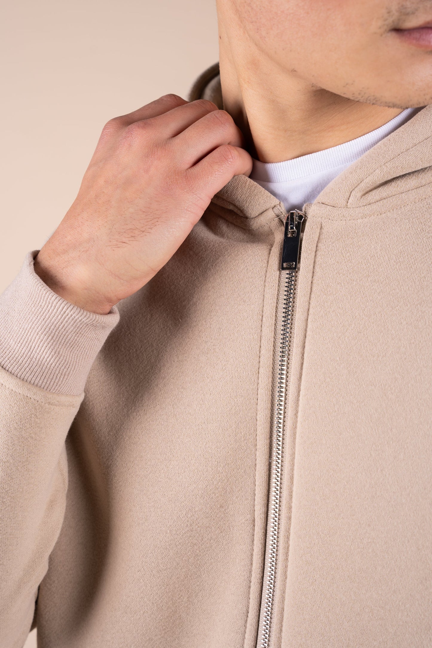Premium Luxe Straight Leg Jogger - Taupe