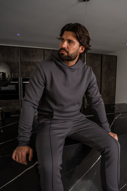 Essential Scuba Hoodie and Joggers Set - 4 Colours (Navy, Grey, Charcoal, Black) - 4 Pack