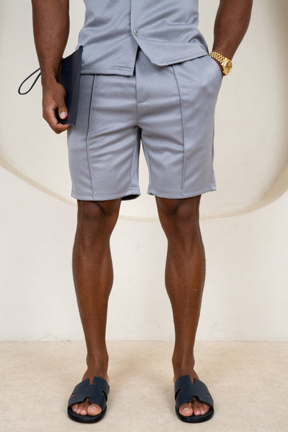 Interlock Shorts - Grey