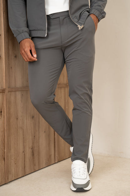 Motion Side Buckle Pant - Charcoal