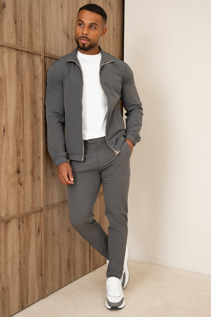 Motion Side Buckle Pant - Charcoal