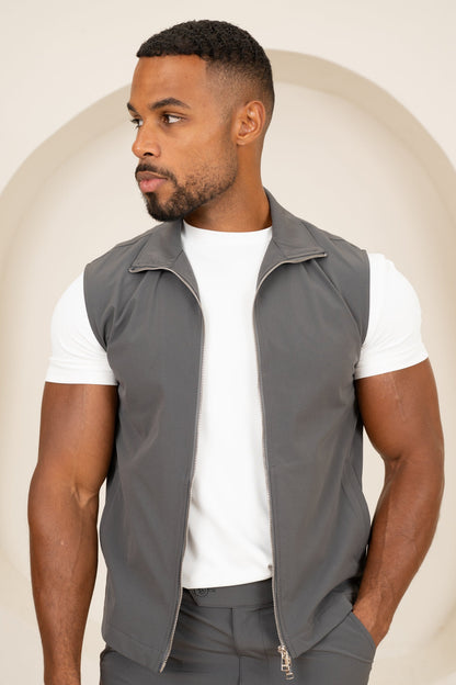Motion Technical Gilet - Charcoal