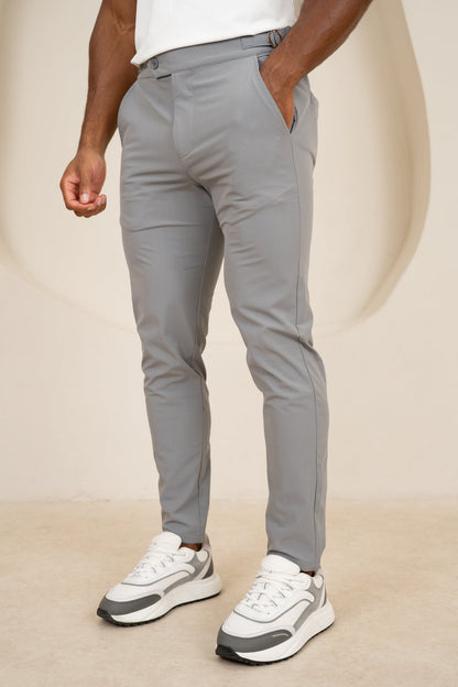 Motion Side Buckle Pant - Grey