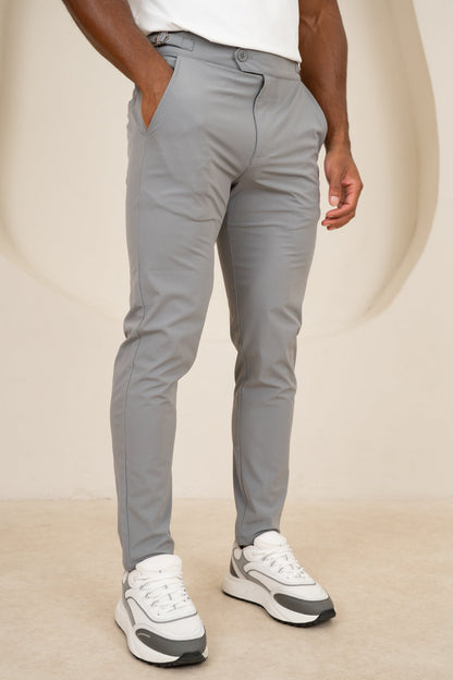 Motion Side Buckle Pant - Grey
