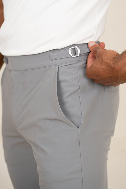 Motion Side Buckle Pant - Grey