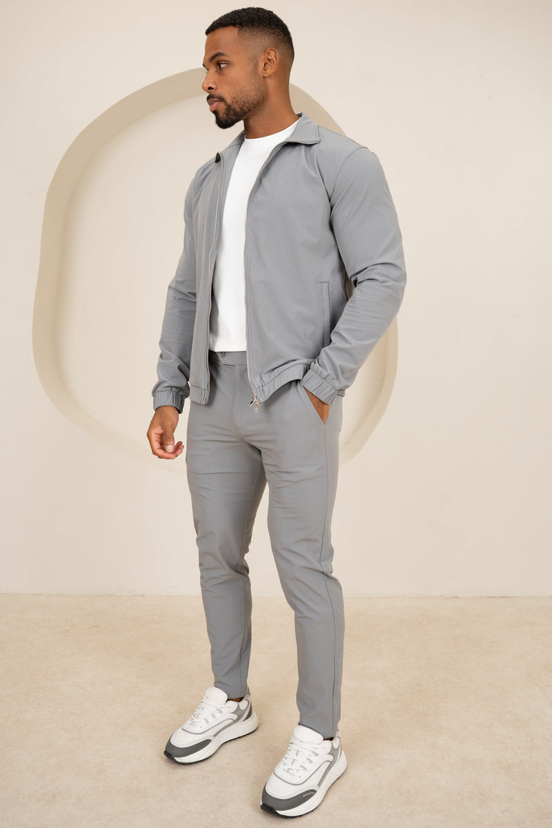 Motion Zip-Up Technical Jacket - Grey