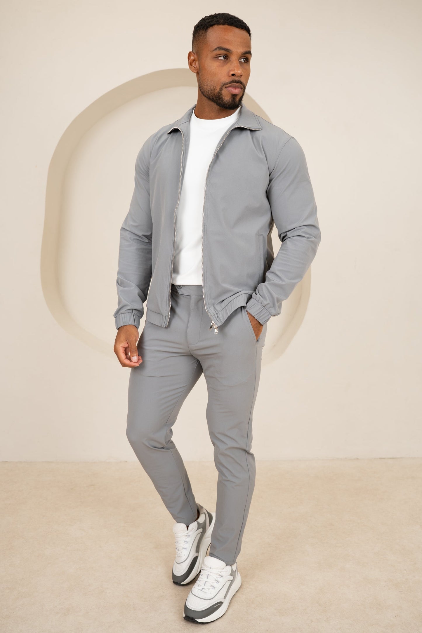 Motion Side Buckle Pant - Grey