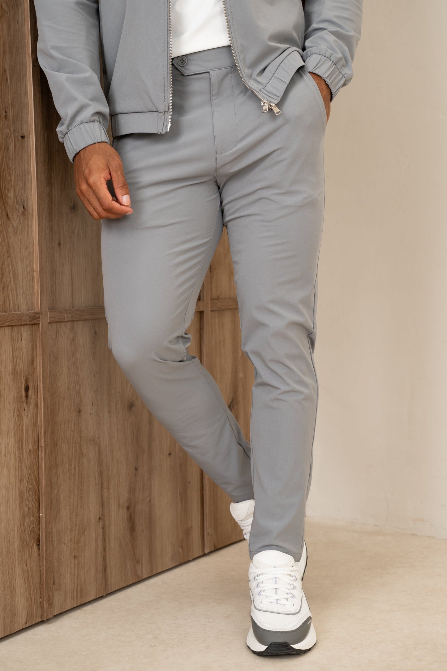 Motion Side Buckle Pant - Grey