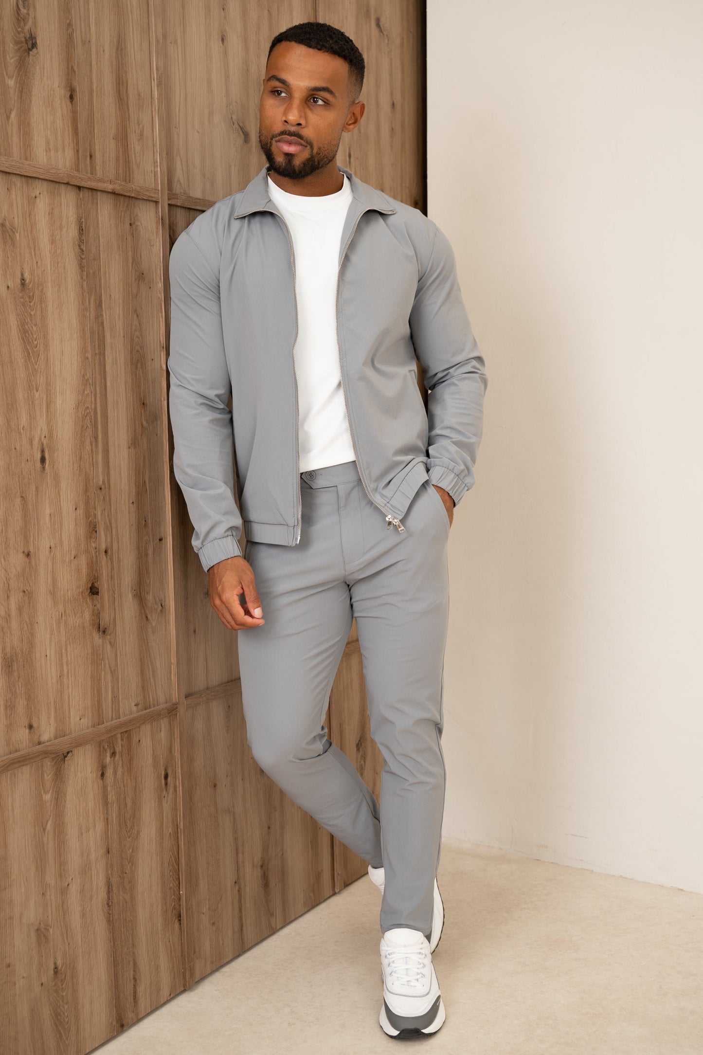 Motion Zip-Up Technical Jacket - Grey