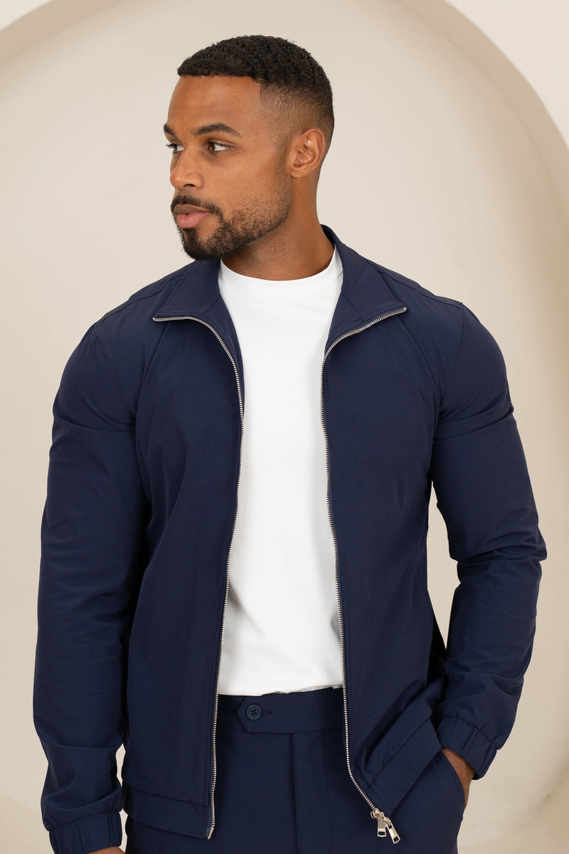 Motion Side Buckle Pant - Navy