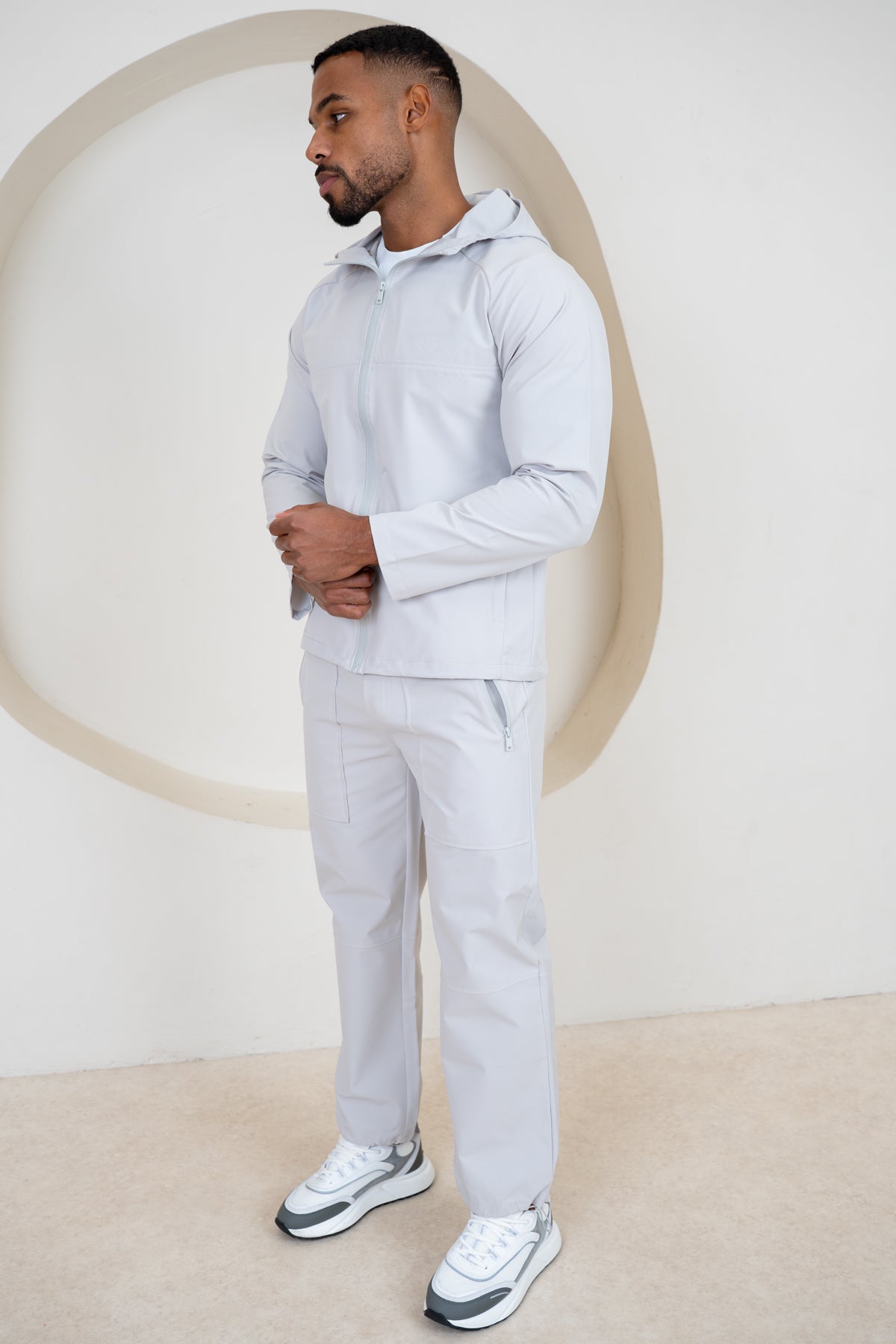 Pinnacle Brushed Technical Cargo Pant - Grey