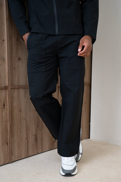Pinnacle Brushed Technical Cargo Pant - Black