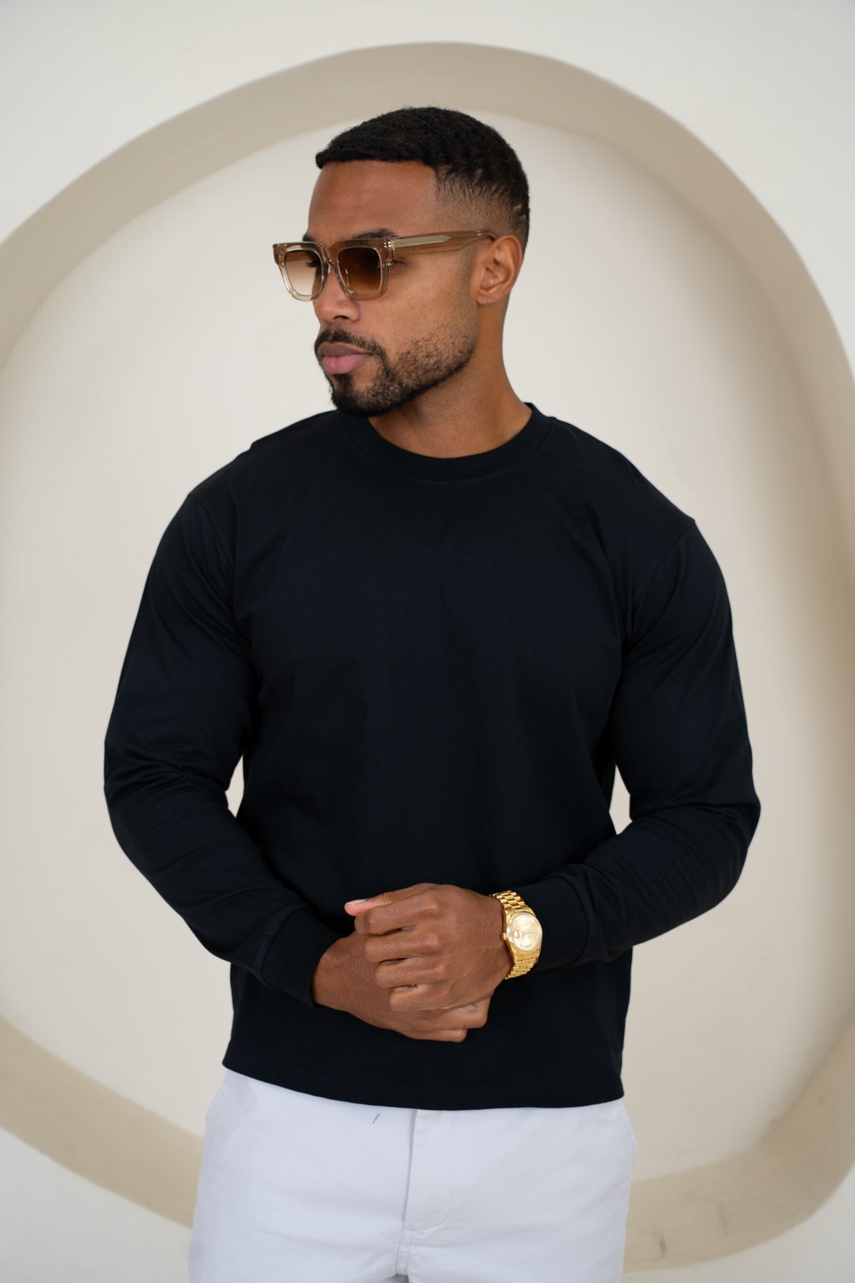 Premium Long Sleeve T-Shirt - Black