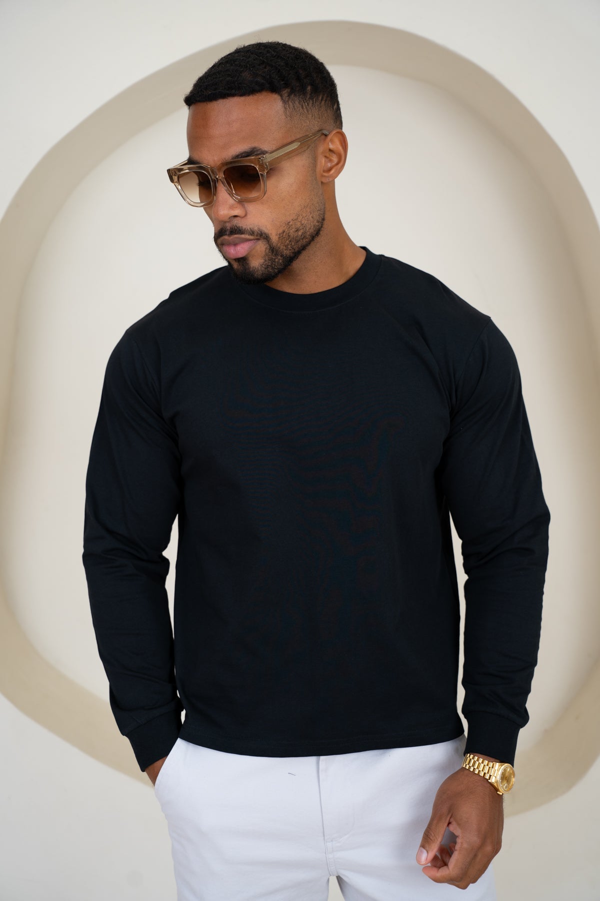 Premium Long Sleeve T-Shirt - Black