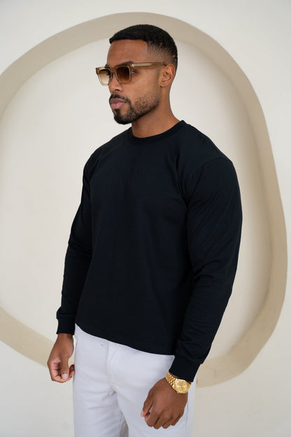 Premium Long Sleeve T-Shirt - Black