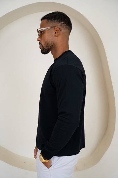 Premium Long Sleeve T-Shirt - Black