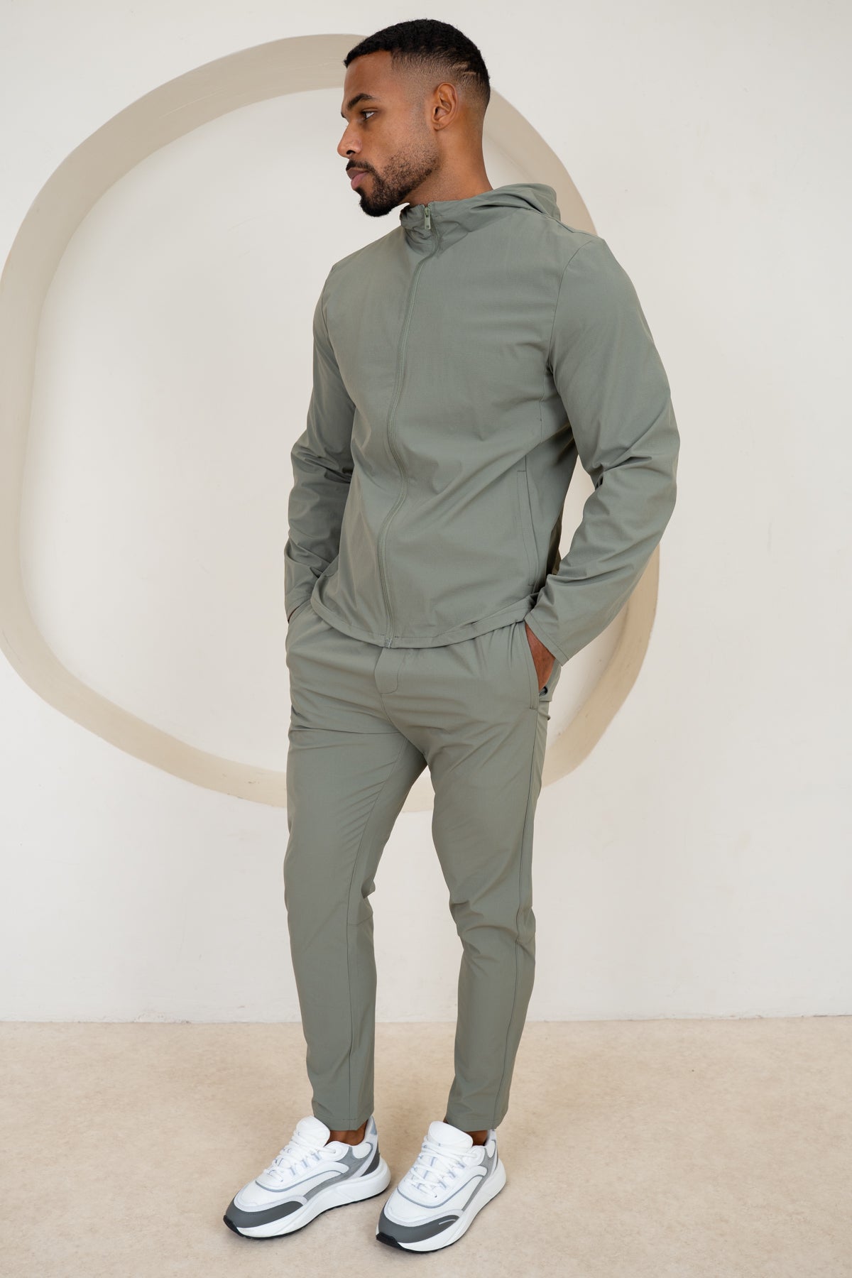 Premium Technical Pants - Taupe