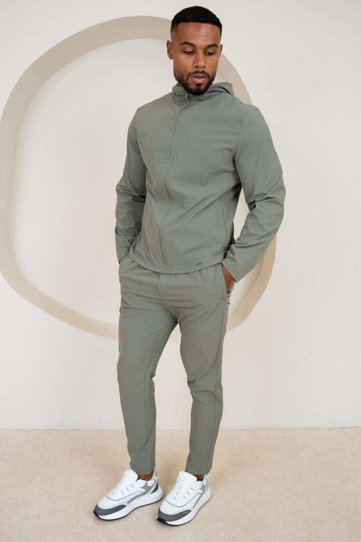 Premium Technical Pants - Taupe