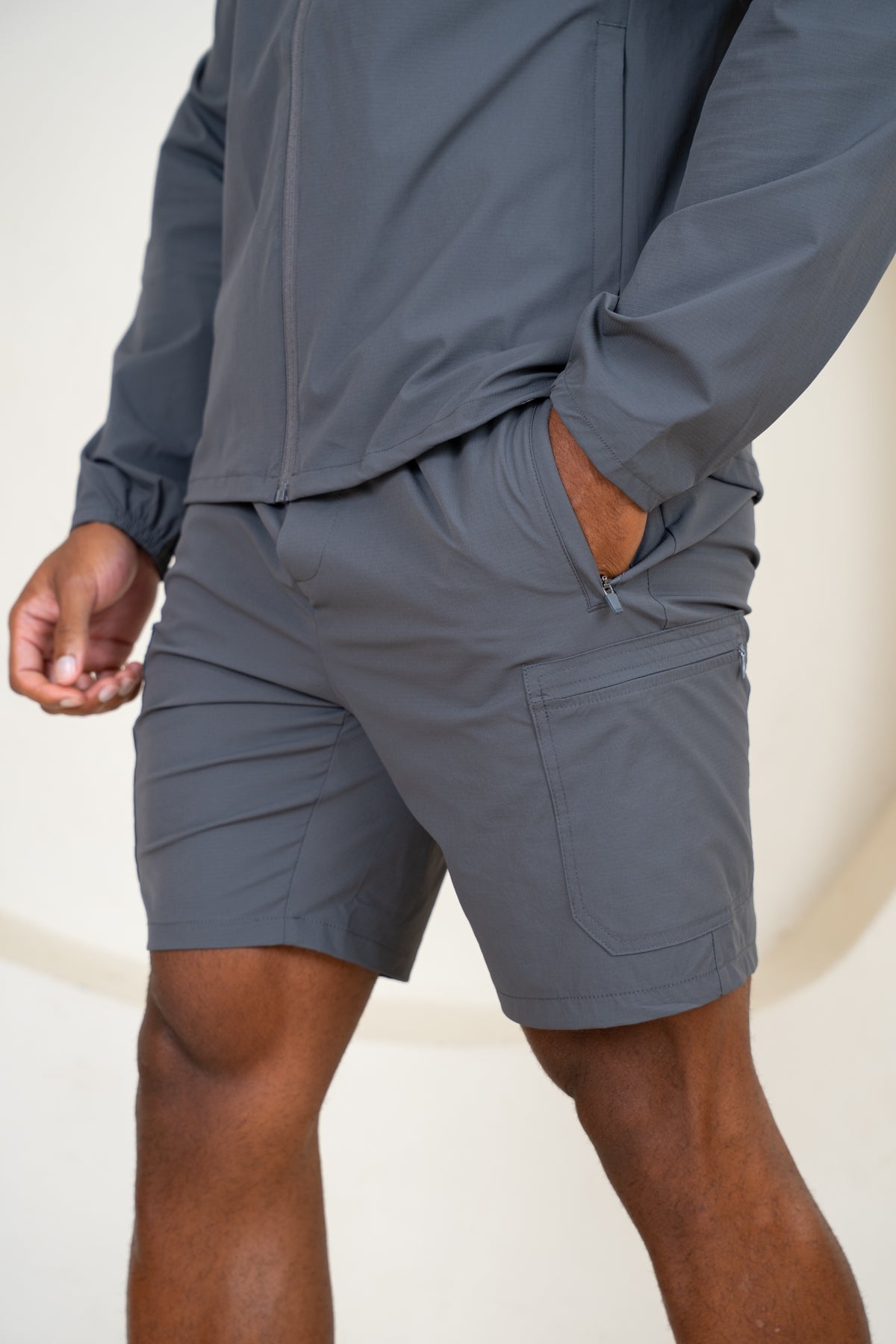 Premium Technical Shorts - Charcoal