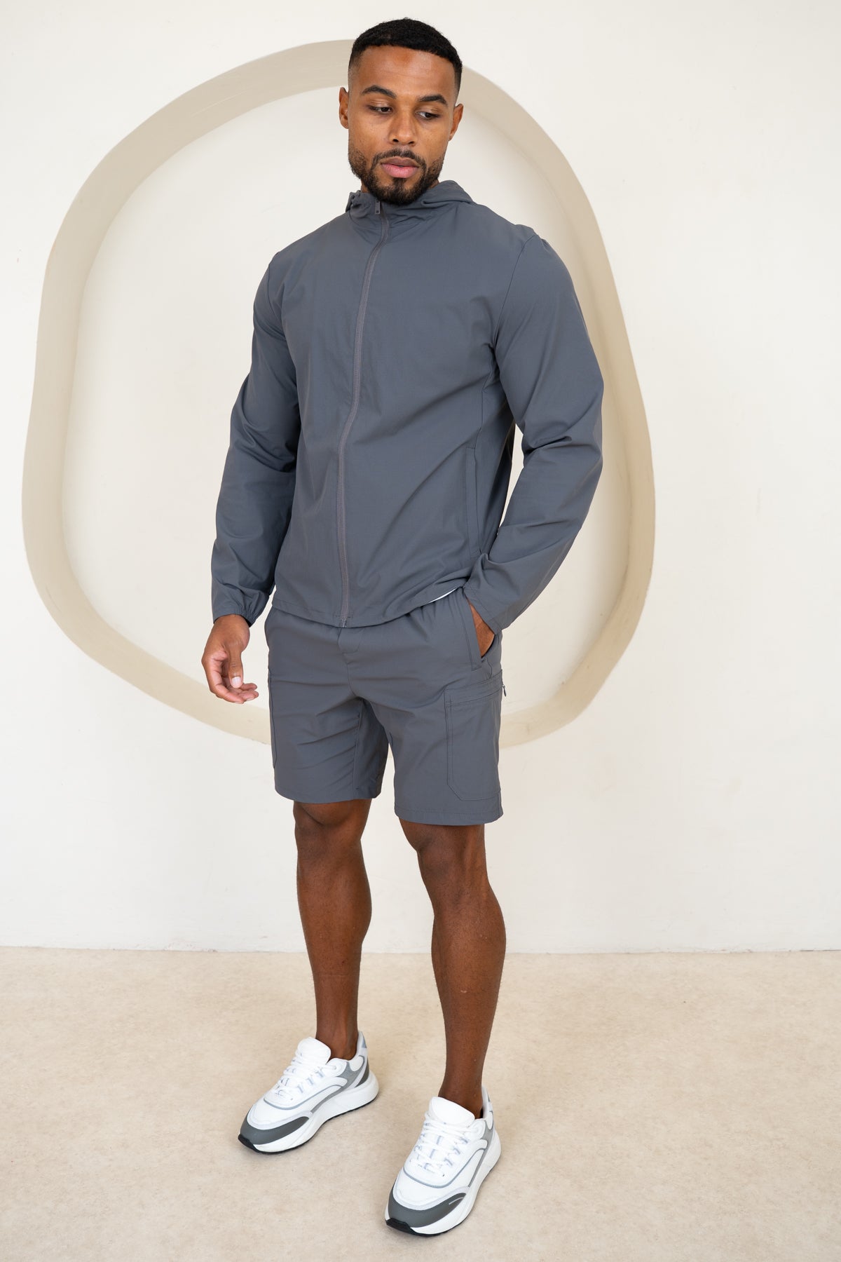 Premium Technical Shorts - Charcoal