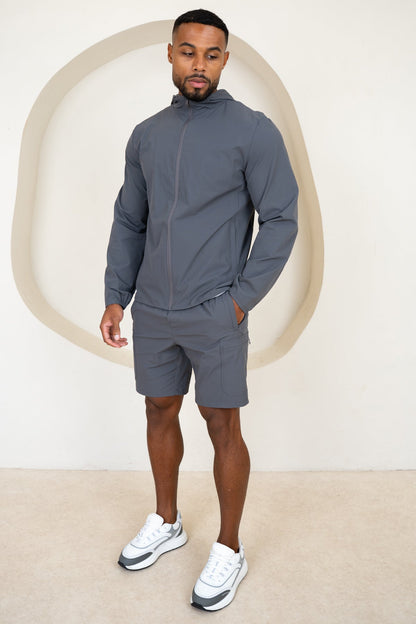 Premium Technical Shorts - Charcoal