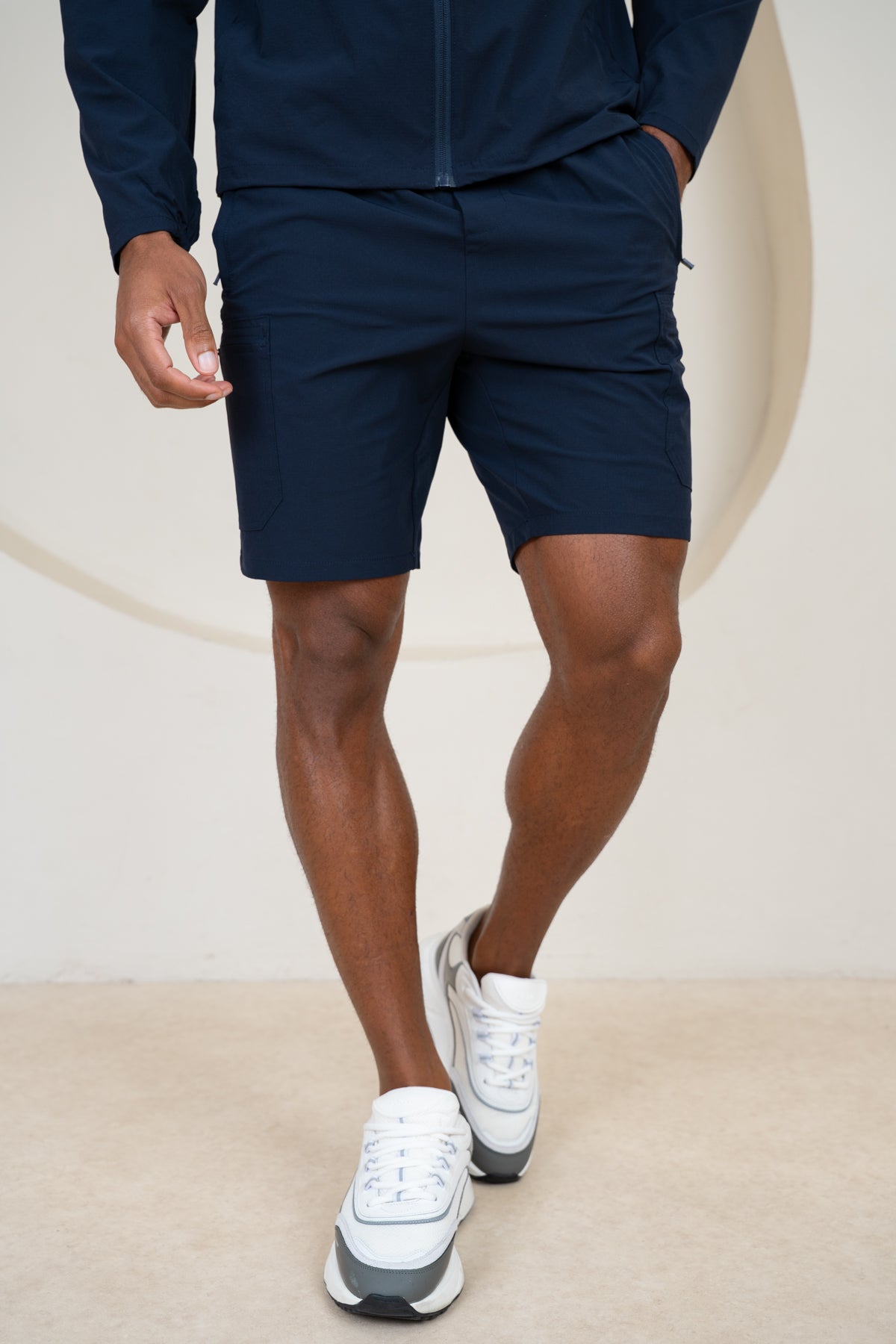 Premium Technical Shorts - Navy