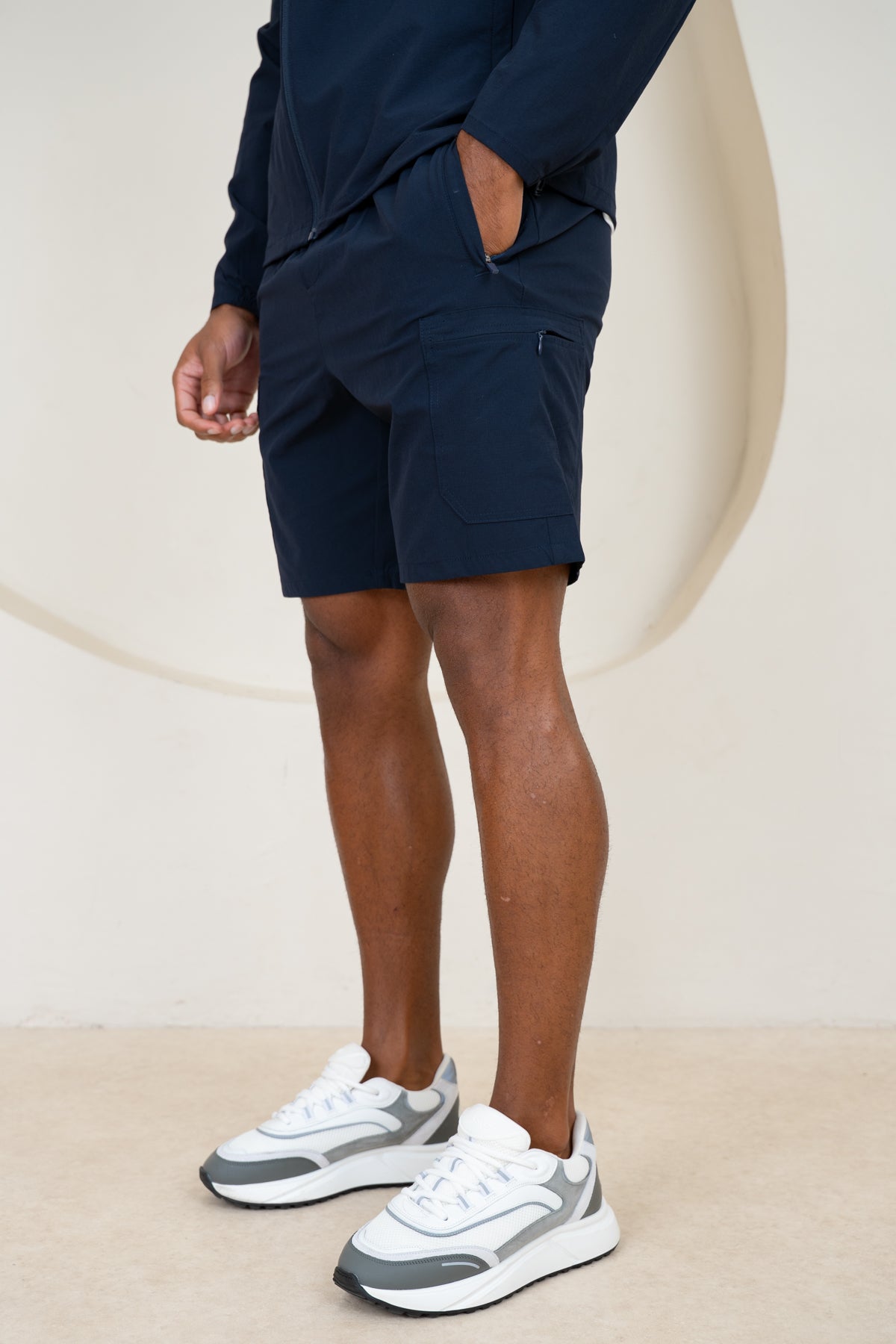 Premium Technical Shorts - Navy