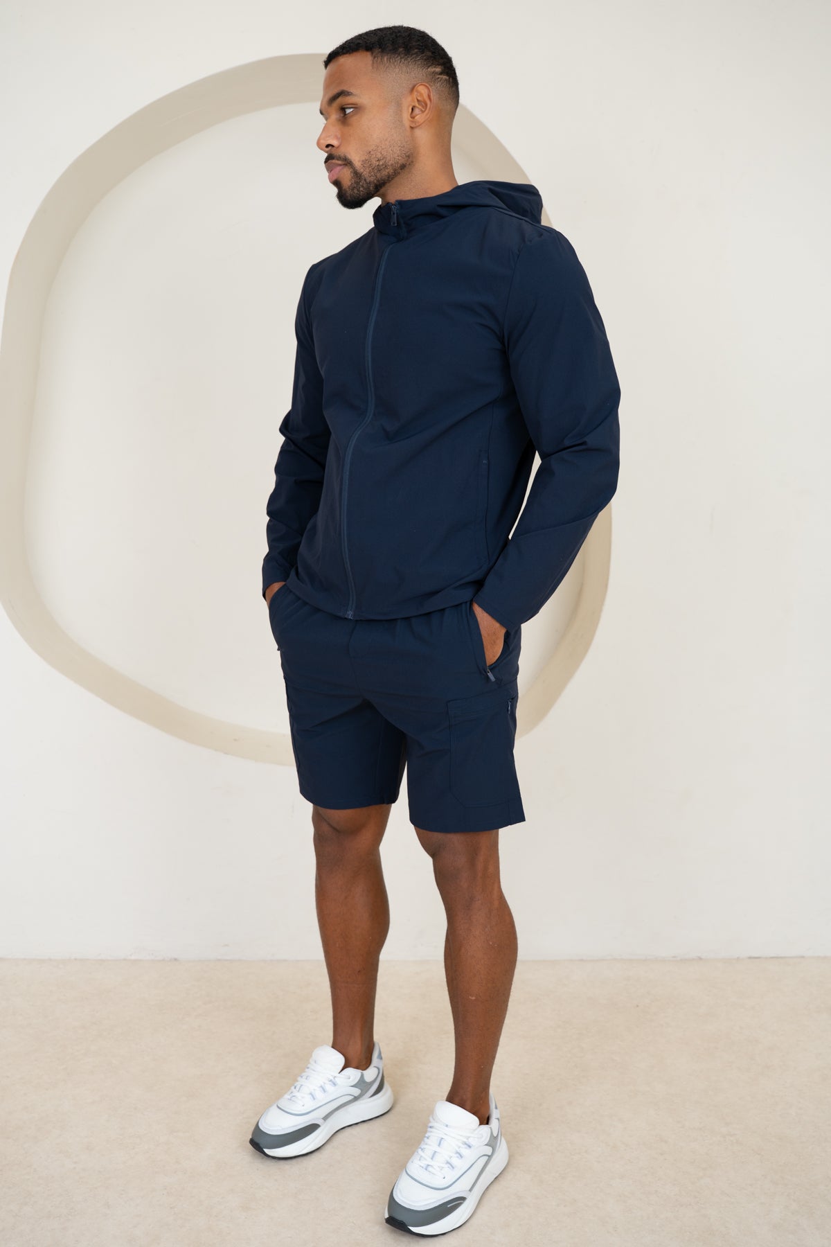 Premium Technical Shorts - Navy