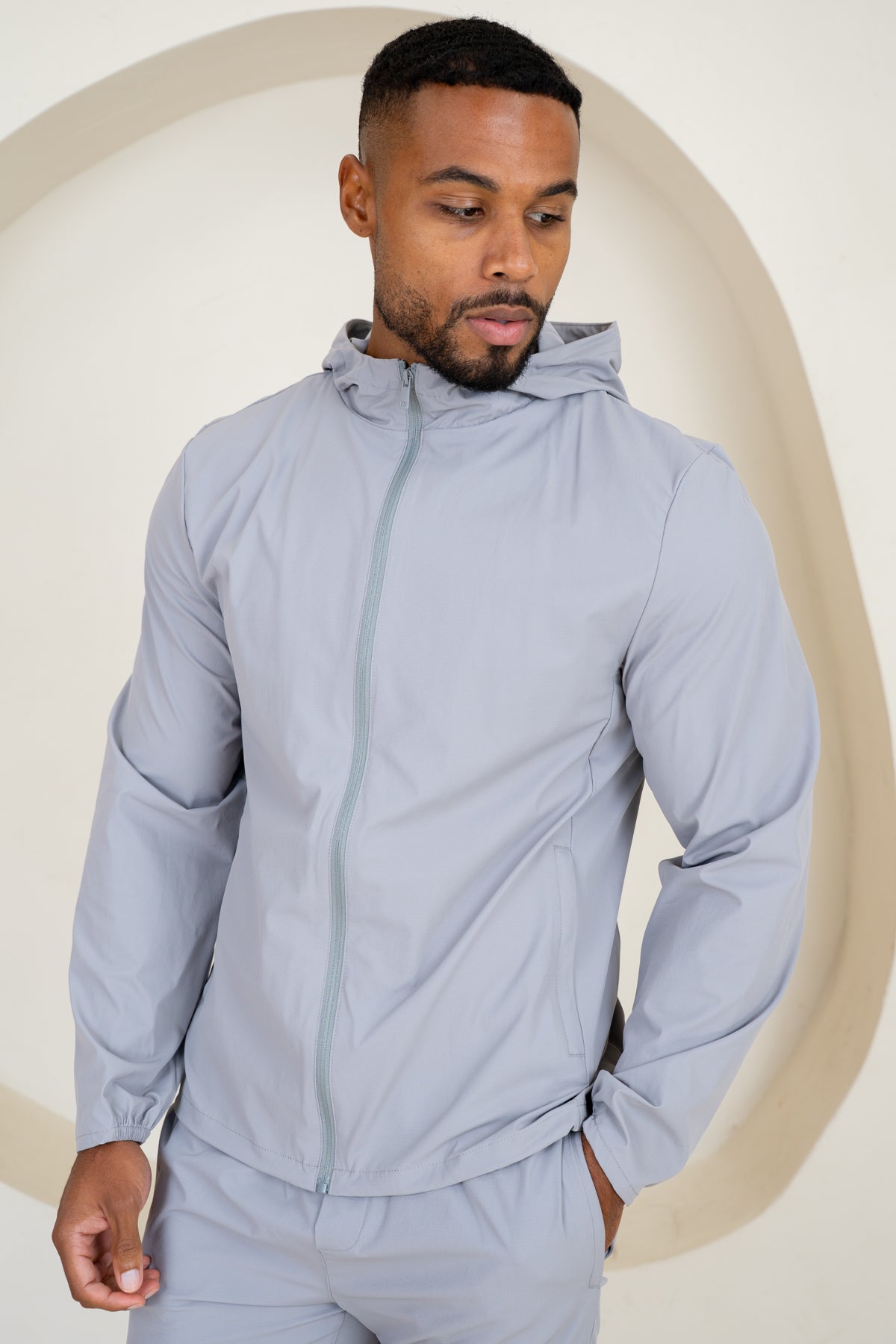 Premium Technical Shorts - Light Grey