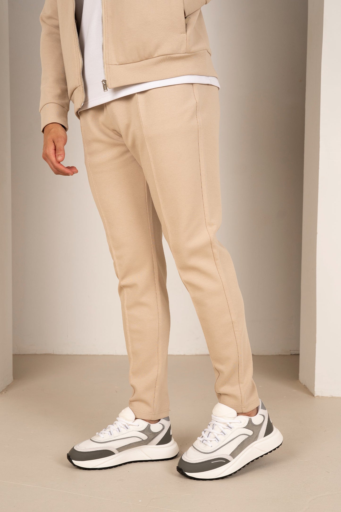 Soft Scuba Bomber Jacket - Stone