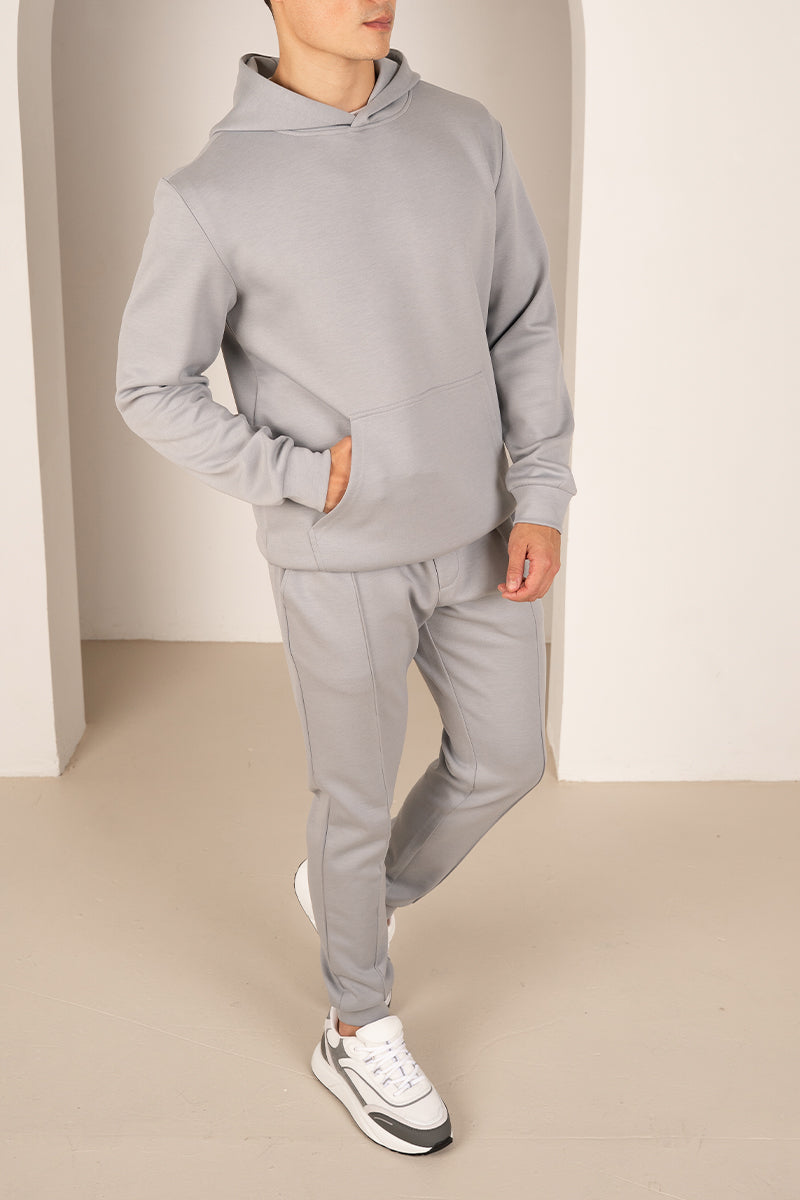 Essential Scuba Hoodie and Joggers Set - 2 Colours (Navy and Grey) - 2 Pack