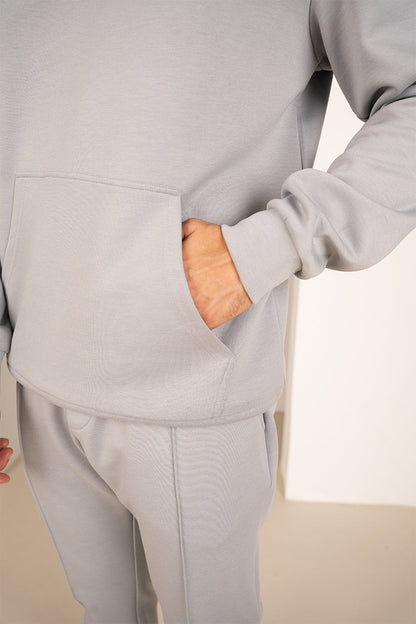 Essential Scuba Hoodie and Joggers Set - 2 Colours (Navy and Grey) - 2 Pack