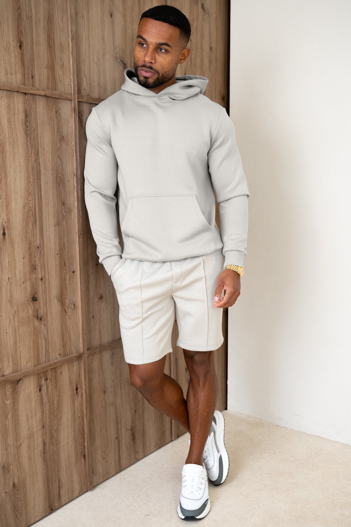 Essential Scuba Hoodie - Taupe