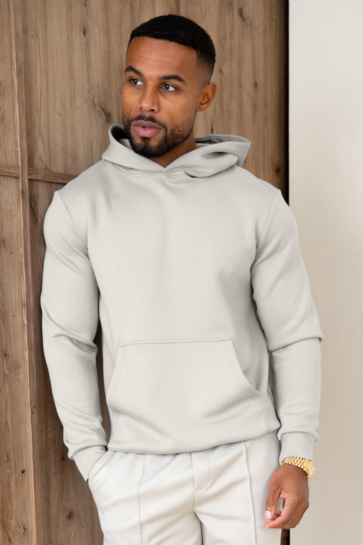 Essential Scuba Hoodie - Taupe
